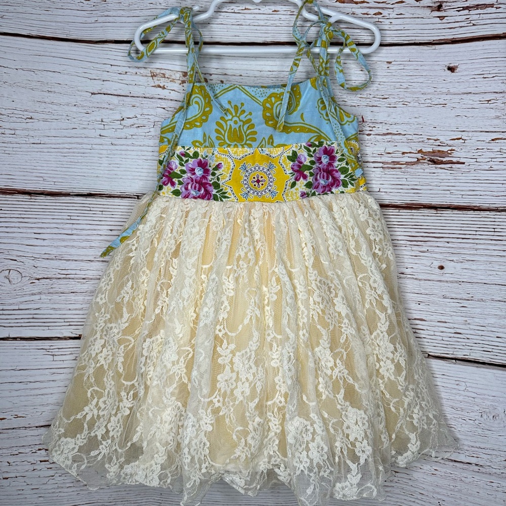 Moxie & Mabel Floral Tulle Dress Size 2
